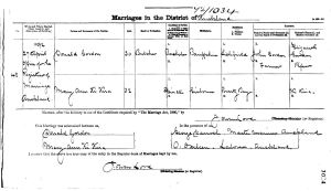 Donald Gordon marriage