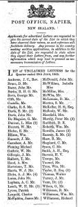 Th 1865 Letter