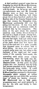 Moore Mahinney Death Inangahua Times, Volume XVI, Issue 20223, 13 April 1891, Page 4
